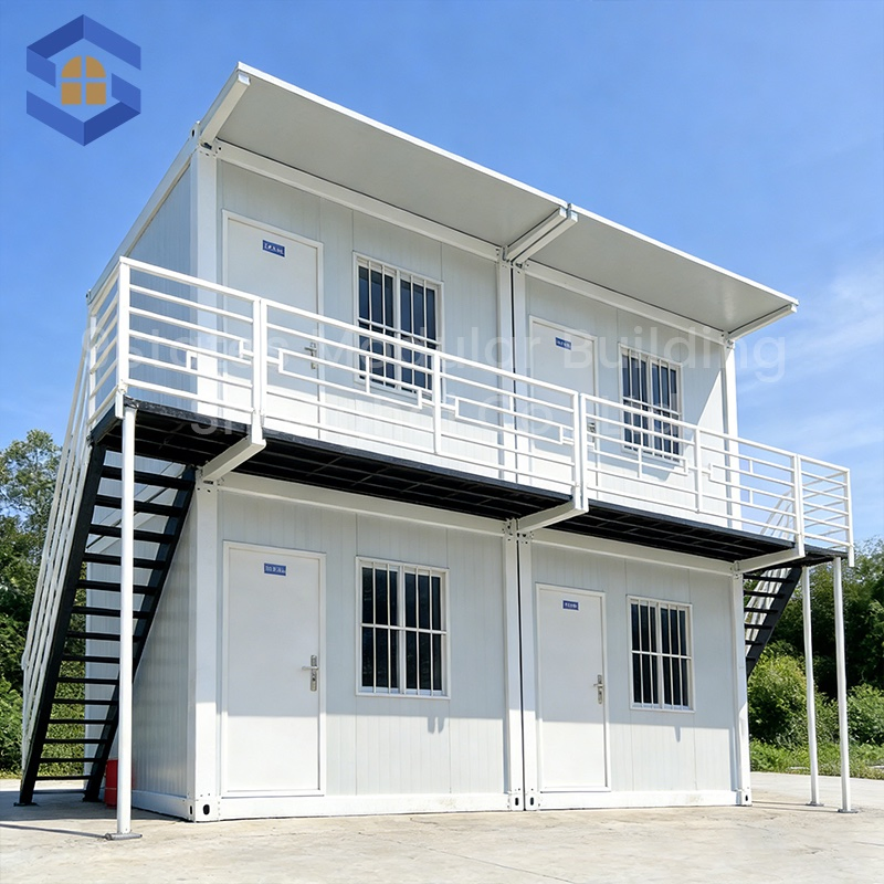 Stylish Modular Container Accommodation Fire-Proof Steel Solution for Safe Living