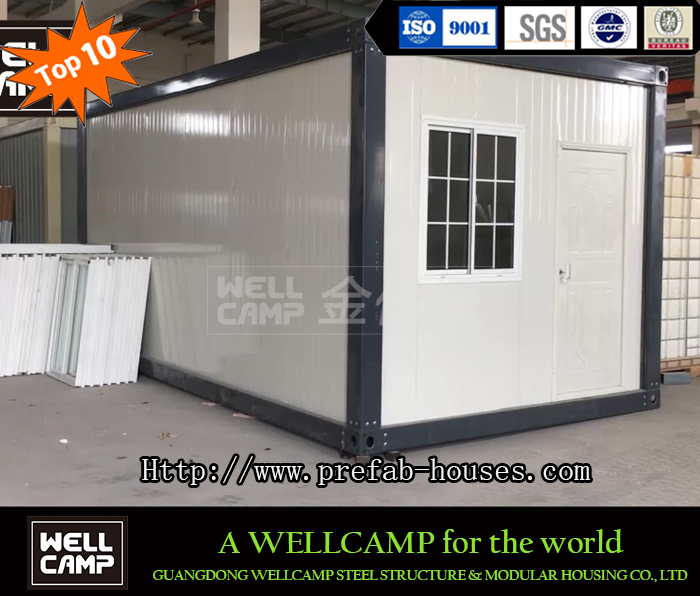 High-Quality Customizable Prefab Detachable Container Houses for Camps &amp; Projects