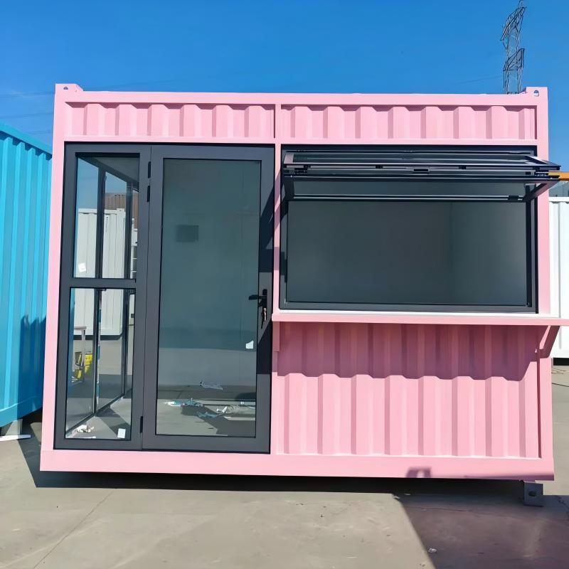 Modular Prefabricated Container Shop Building for Street Food Stall, Cafe, Retail Store &amp; Takeaway Business