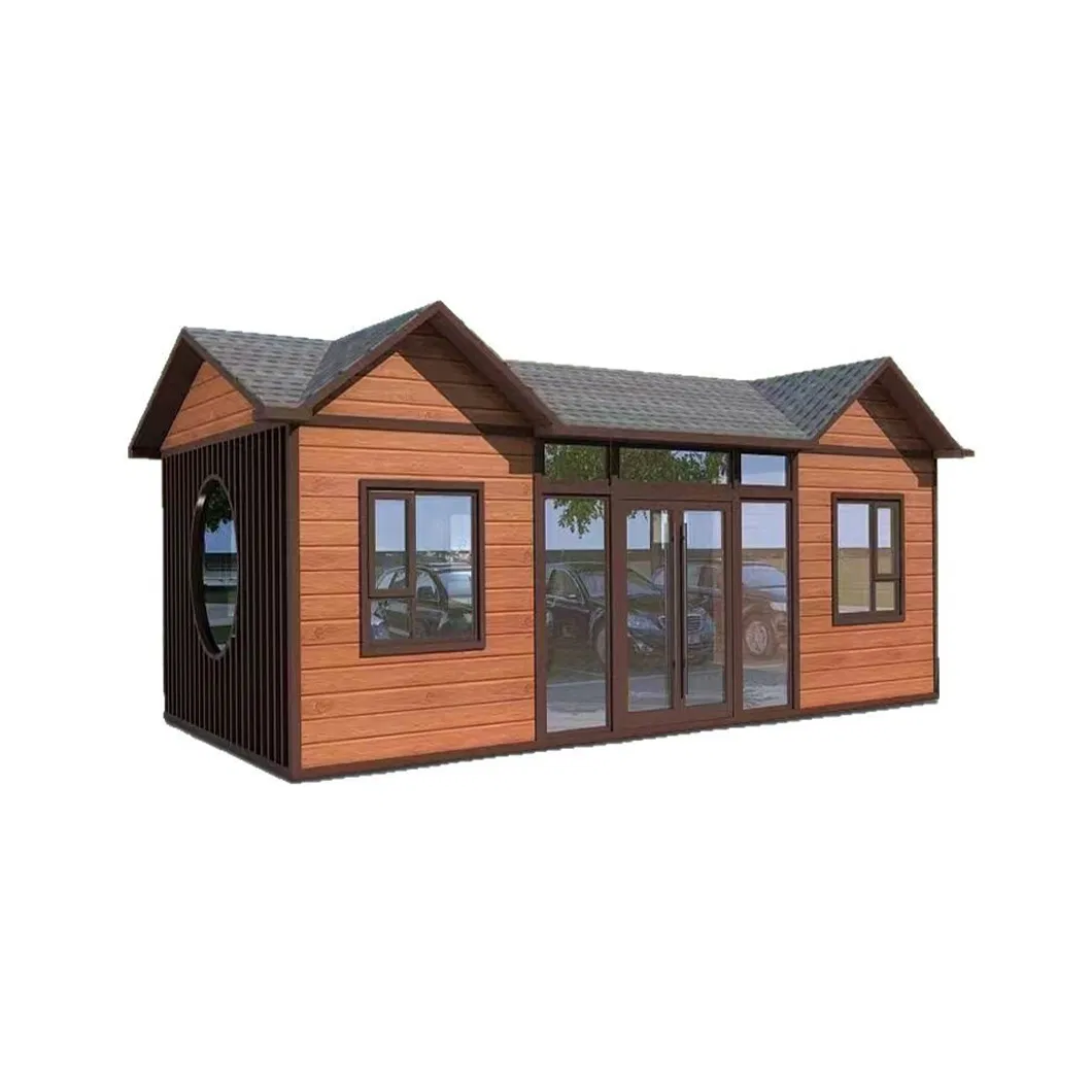 Modern Design Prefab Modular Luxury Container House Portable Villa Steel Structure with Movable Hotel Prefabricated Villa