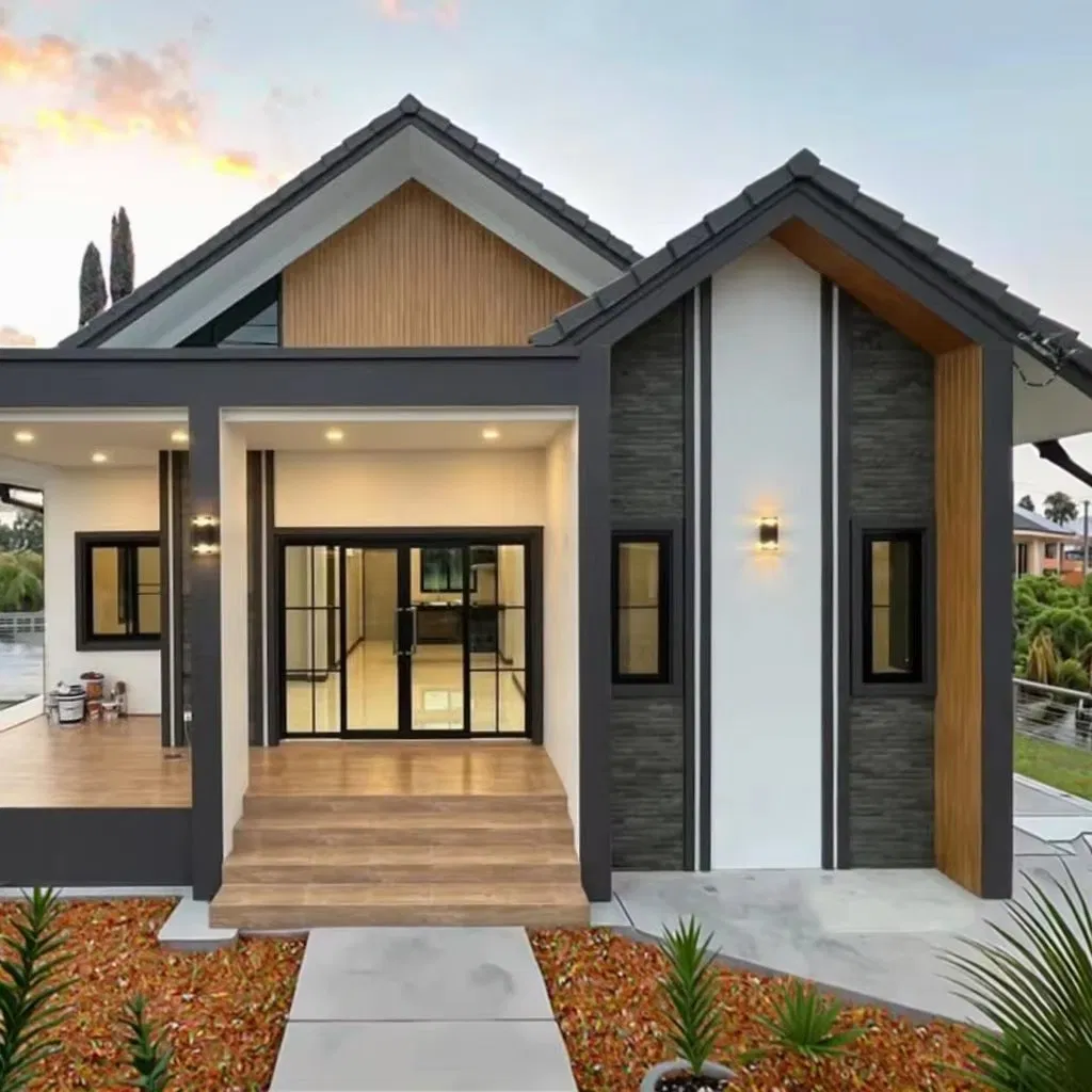 Elegant Prefabricated Container Villa with Luxury Modular Design