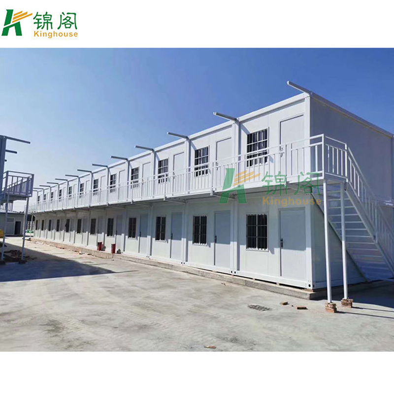 Prefabricated Portable Container Camp Movable Living Container Modular Prefab House for Workers Dormitory