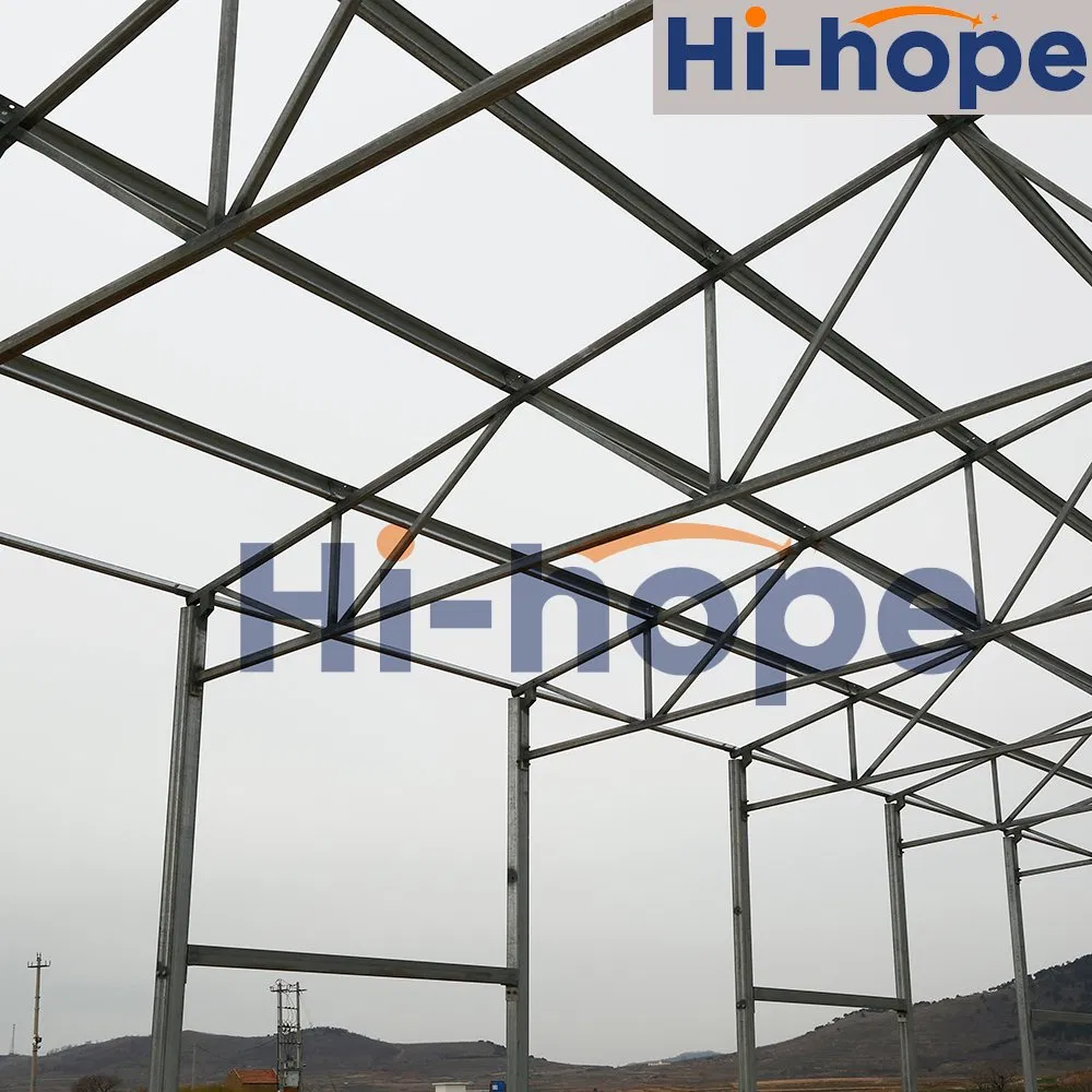 Thermal Insulated Prefabricated Steel Structure House with Strong Wind Load Capacity and Anti-Rust Materials for Harsh Climate Conditions