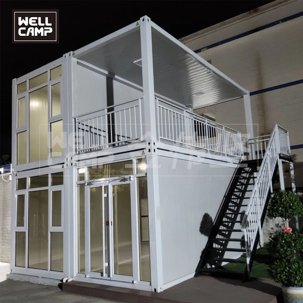 Detachable Container House Office Flat Pack Container Camp Site Dormitory Facility 3X6 Prefabricated Connectable Modular Container Home House Factory Price