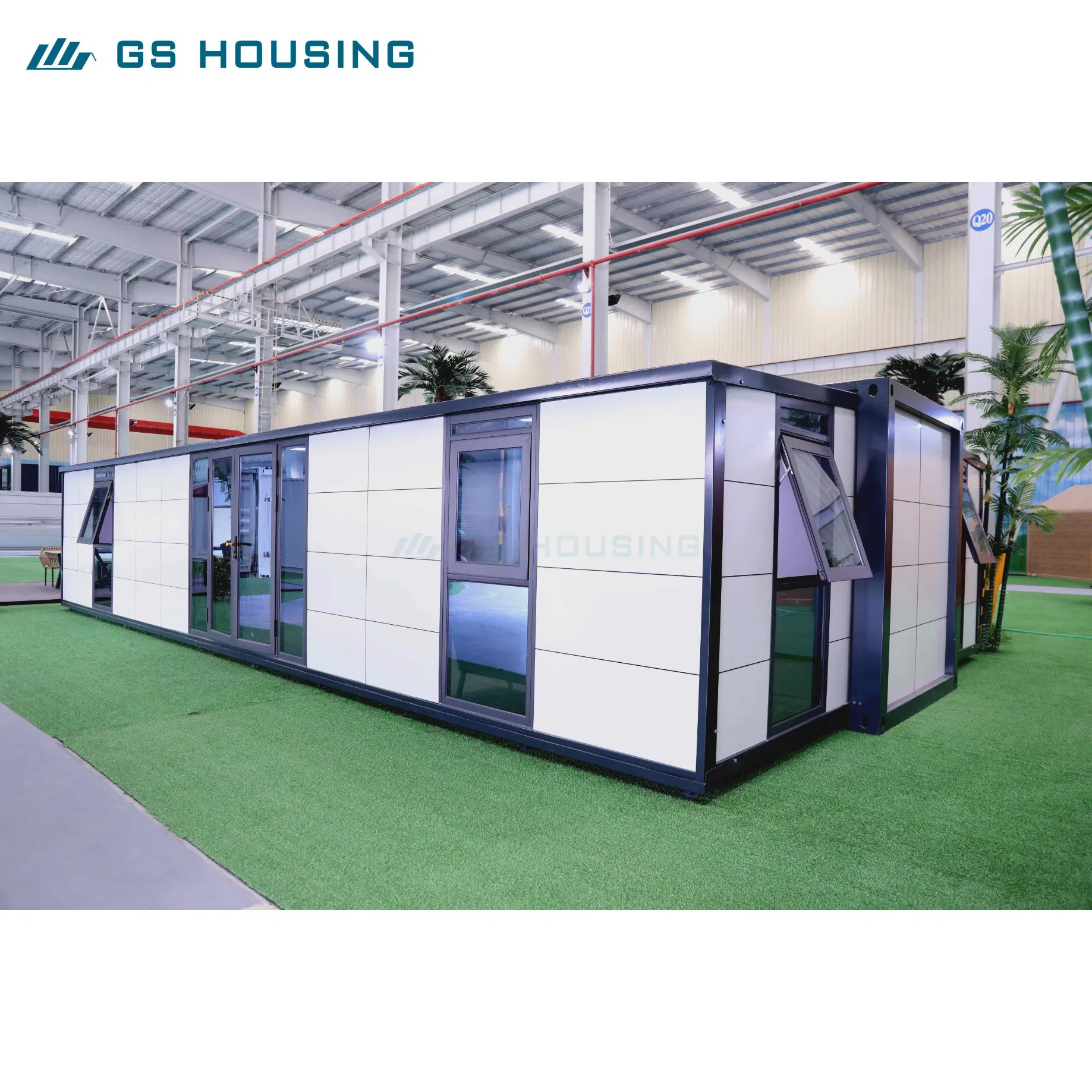 Steel Frame Worker Dormitory Modular Prefabricated Container Expandable Container House Foldable Container House Prefab Villa Prefabricated House