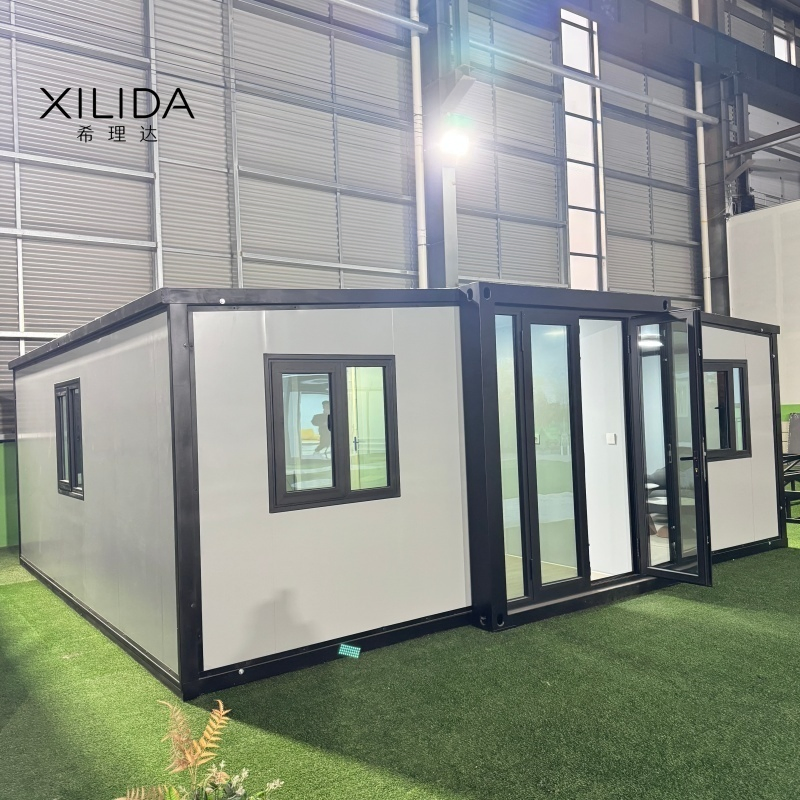 Earthquake-Resistant Double-Wing Foldable Container House - Emergency Shelter - Installation Completed in 10 Minutes
