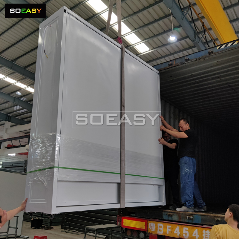 Prefab Tiny Temporary Offices Mobile Expandable Dormitory Container Portable Refugee House