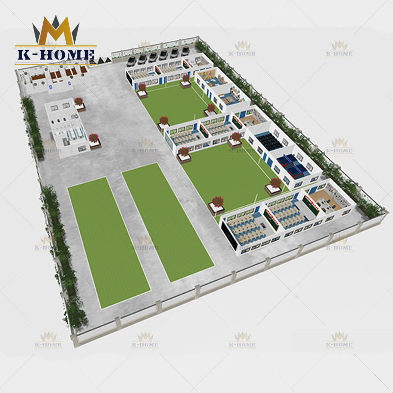 Fast Assemble Classroom Steel Structure Prefab School Building