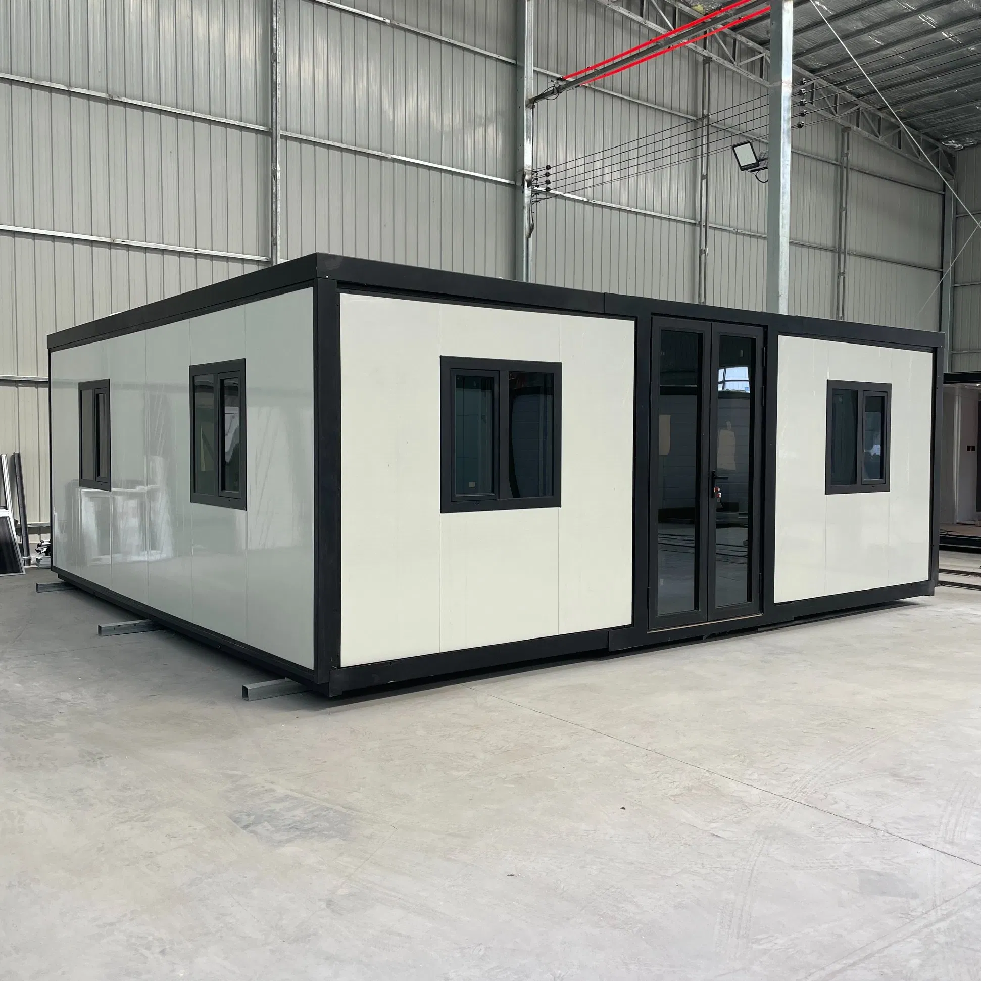 20FT 30FT 40FT Airbnb-Ready Double-Wing Expandable Steel Structure Building Mobile Prefab Container House