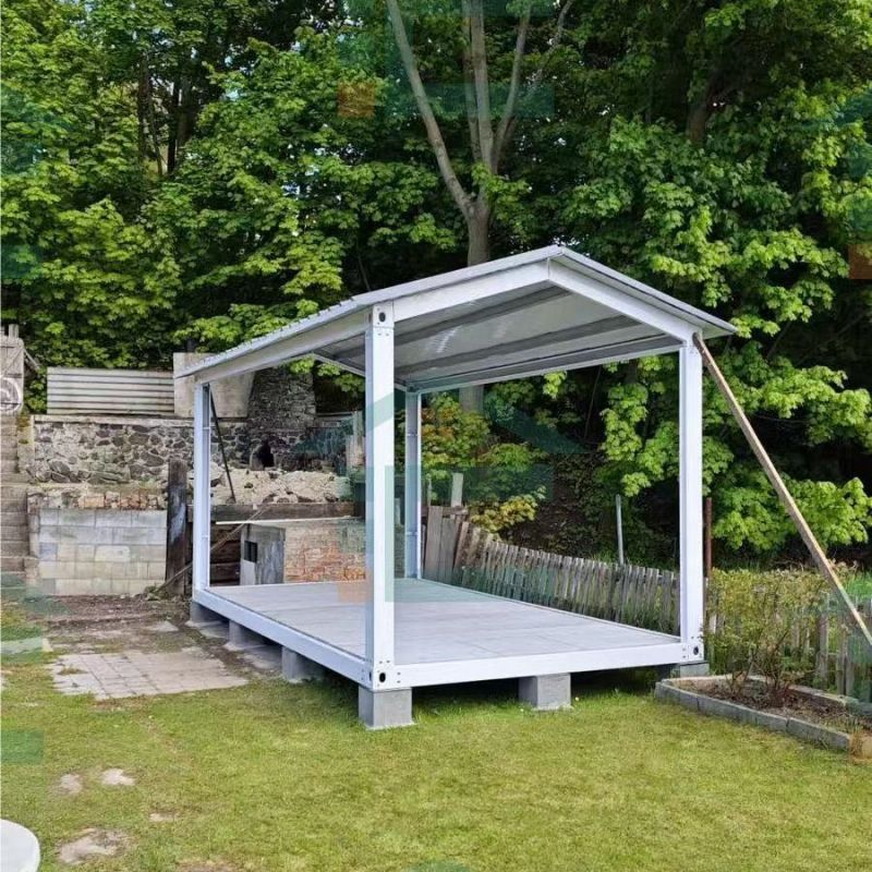 Luxury Steel Modular Prefabricated Home Detachable Tiny Houses Modern Fast Assemble Dismantled Portable Prefab Container House for Warehouse Store Living