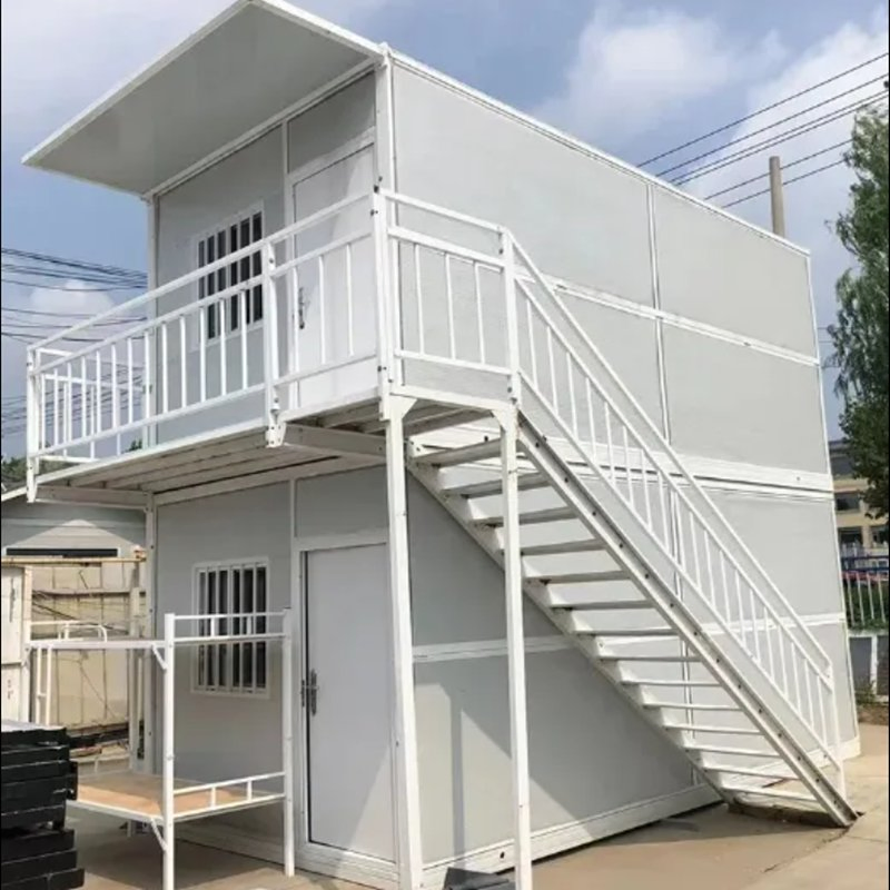 Temporary Container House Accommodation with Toilets for Disaster Relief or Large Events