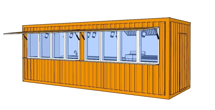 Container Shop Design 2