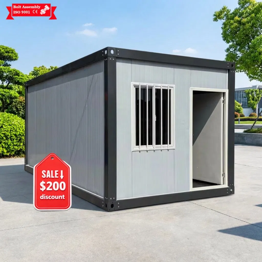 Prefabricated Casa Modular 20FT Steel Structure Breathable Design Modern Office Family Use Villa Hotel Detachable Container House