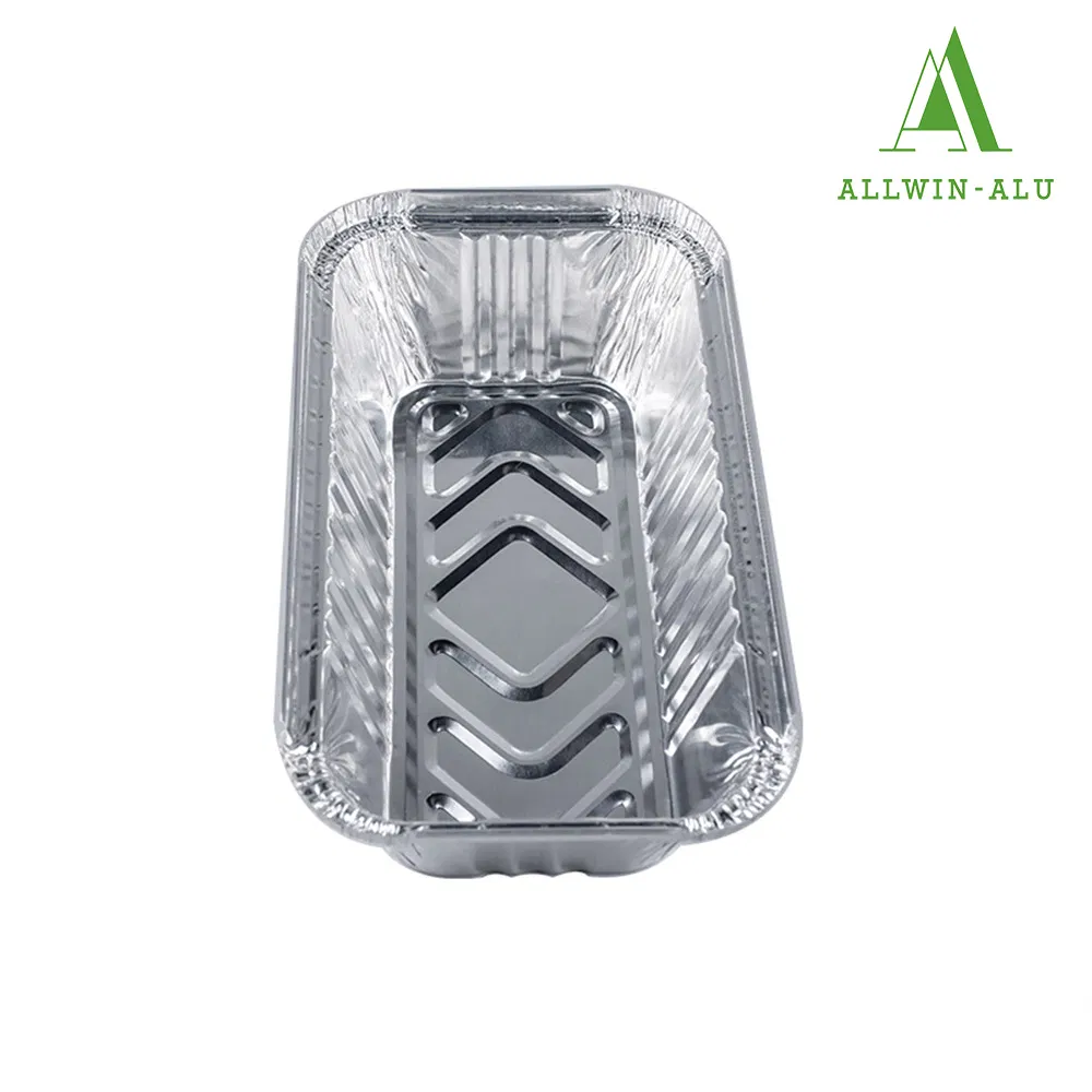 Hot Selling Size 750ml Disposable Kitchen Food Cooking Aluminum Foil Food Container with Lid
