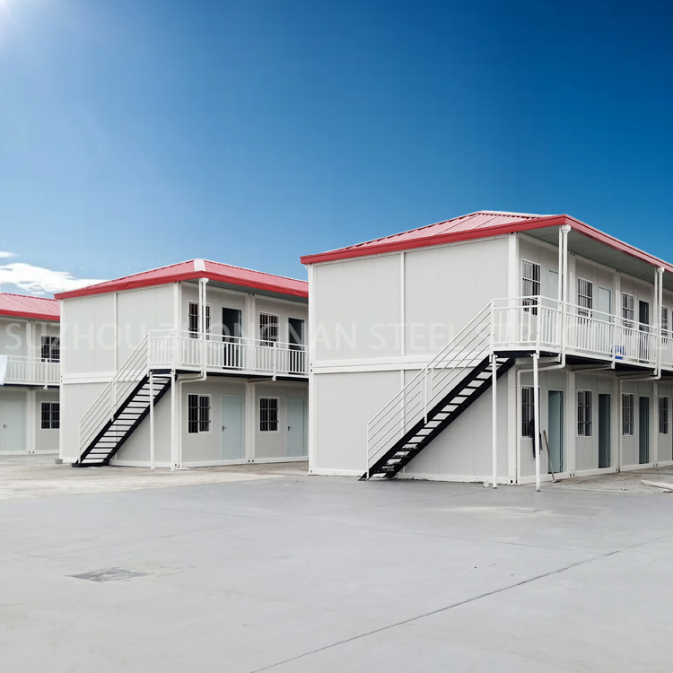 Customized Prefab Living Container House Building for Office/Staff Dorm/School Classroom