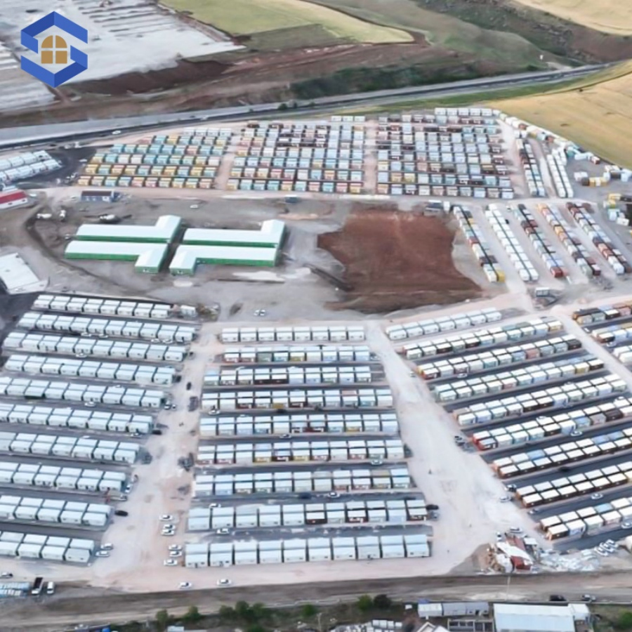 Military-Grade Bullet-Resistant Explosion-Proof Steel Structure Prefab Container House