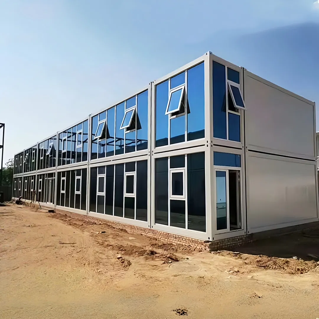 Eco-Friendly Packaged Container House with Solar Panel Readiness, Ideal for off-Grid Living and Sustainable Tourism