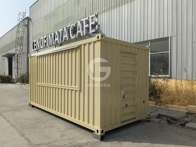 Compact Container Bar Shop for Urban Pop up Retail