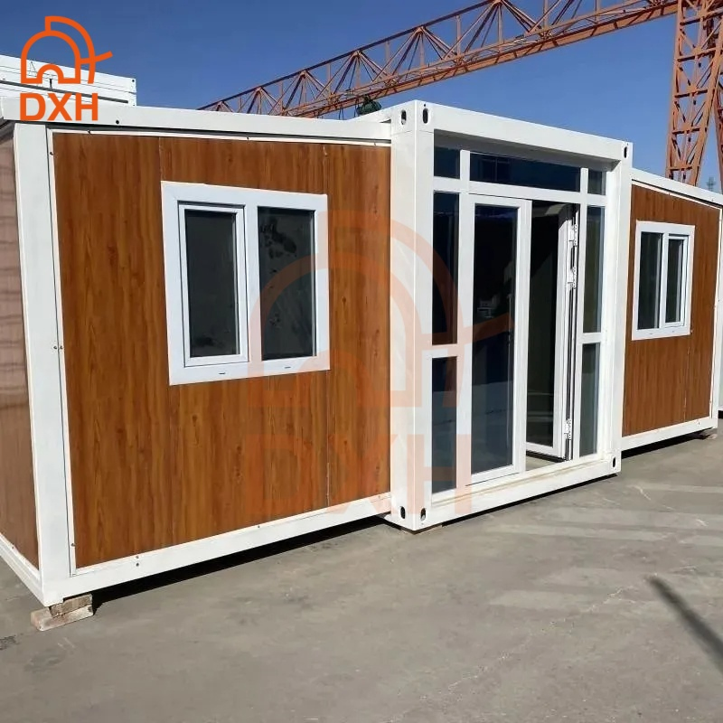 20FT 30FT 40FT Luxury Beach Villa Hotel Classroom Restaurant Folding Prefabricated Hotel Office Mobile Modular Tiny Living Prefab Expandable Container House