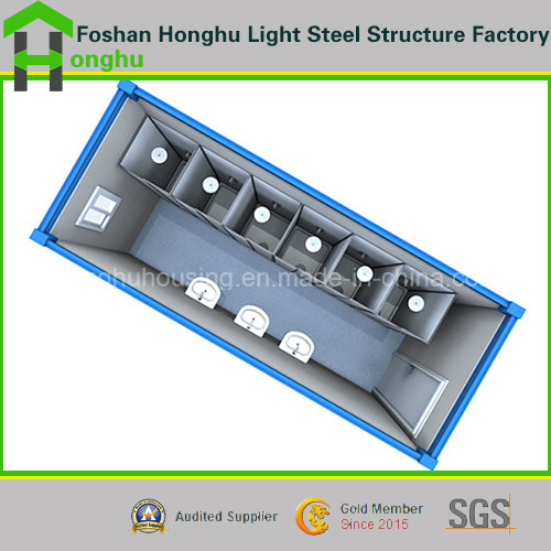 Low Cost Prefab Portable Container House and Workers Dormitory for Sale