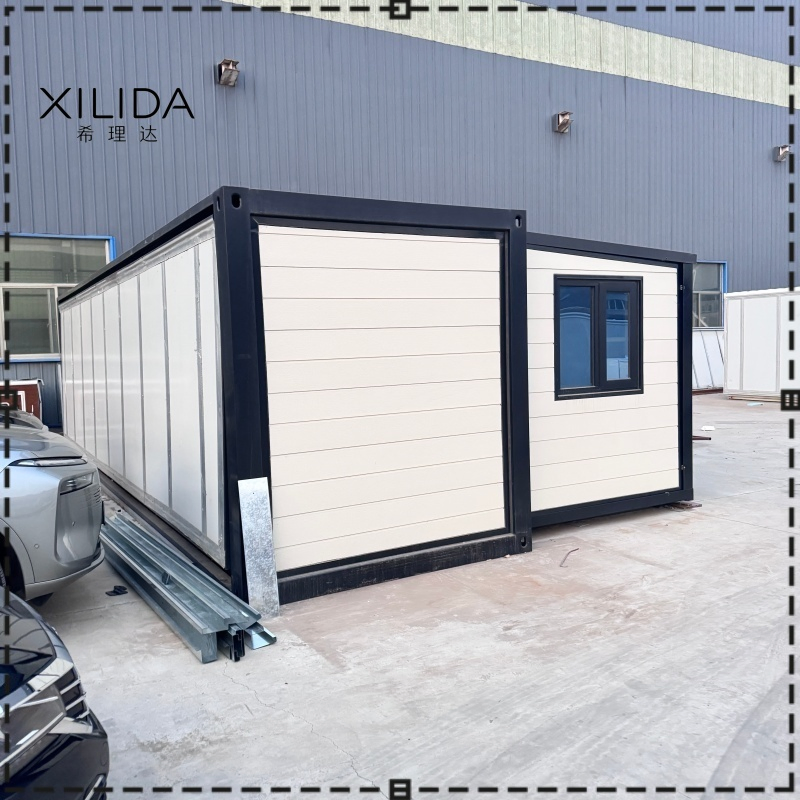 Earthquake-Resistant Double-Wing Foldable Container House - Emergency Shelter - Installation Completed in 10 Minutes