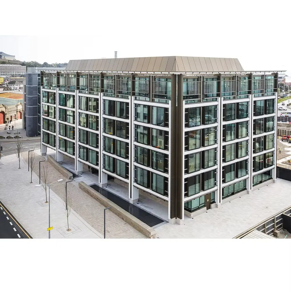 Modern Prefab Townhouse Villa Prefabricated House Hotel Modular High Rise Multi Storey Steel Structure Apartments