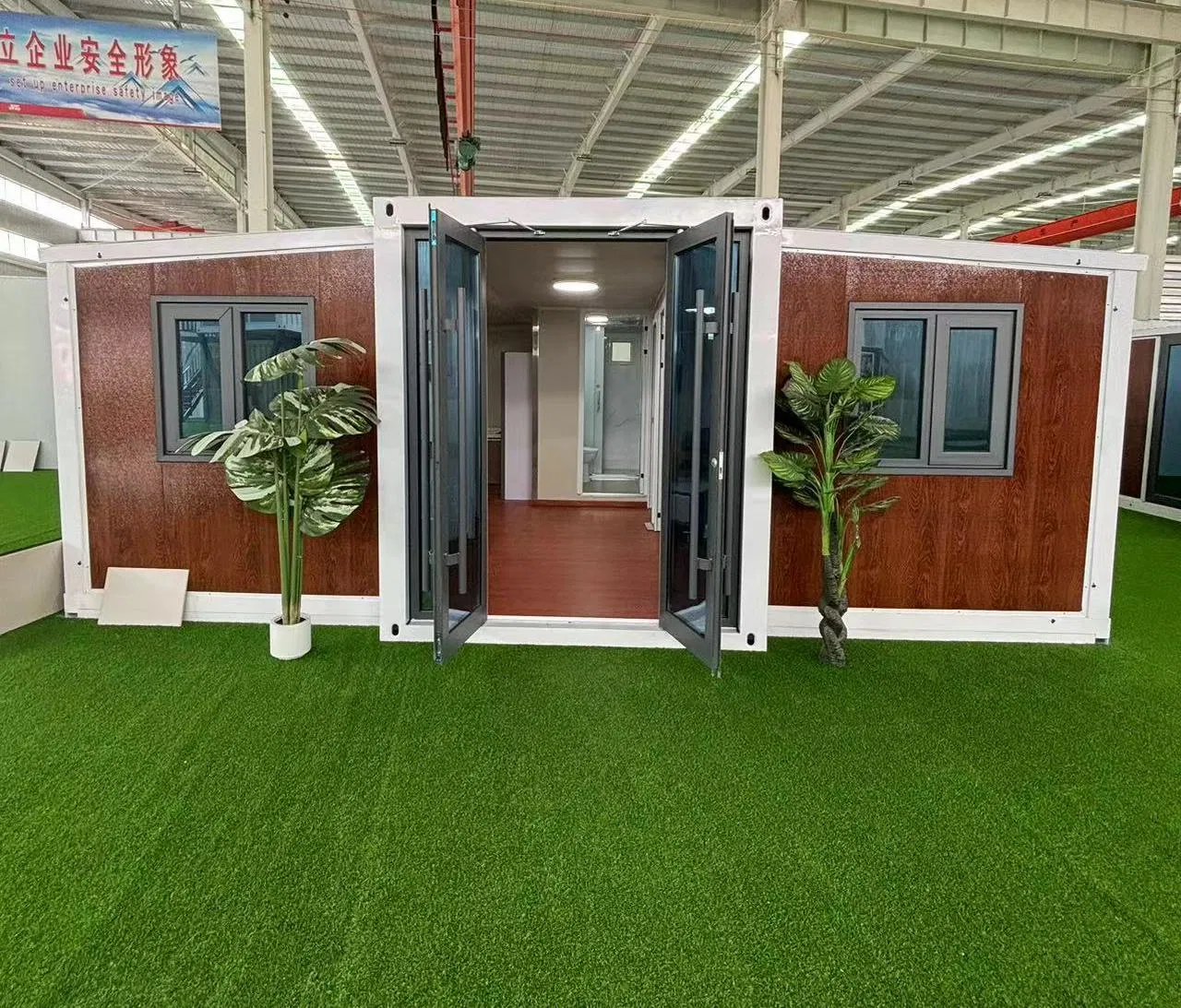 Expandable Container House 20FT 40FT Double Wing Fertable Container House