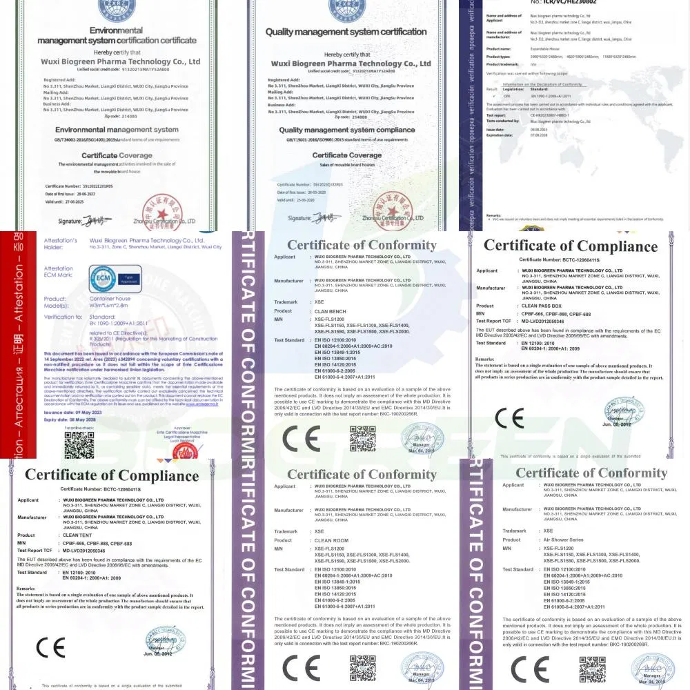 Certification Documents