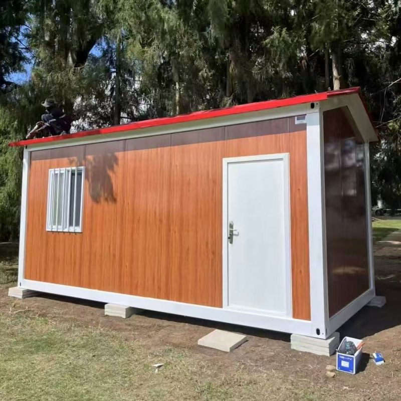 Luxury Steel Modular Prefabricated Home Detachable Tiny Houses Modern Fast Assemble Dismantled Portable Prefab Container House for Warehouse Store Living