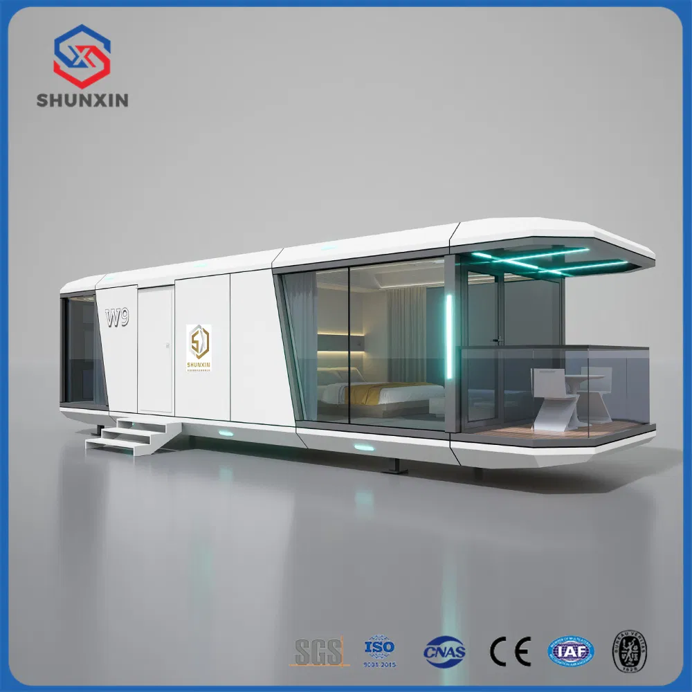 Hot Sale Apple Container Modular Prefabricated Vessel Modern Capsule Luxury Prefab House Villa
