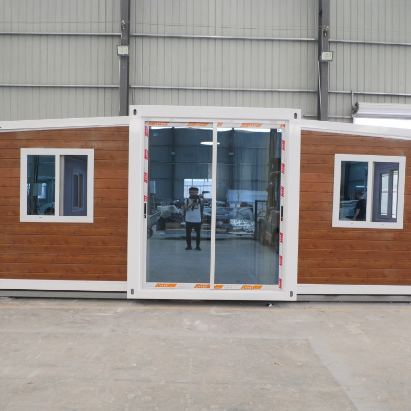 40FT Double-Wing Expandable Container House Stylish, Economical, Eco-Friendly Hot Seller - Ready to Install and Use