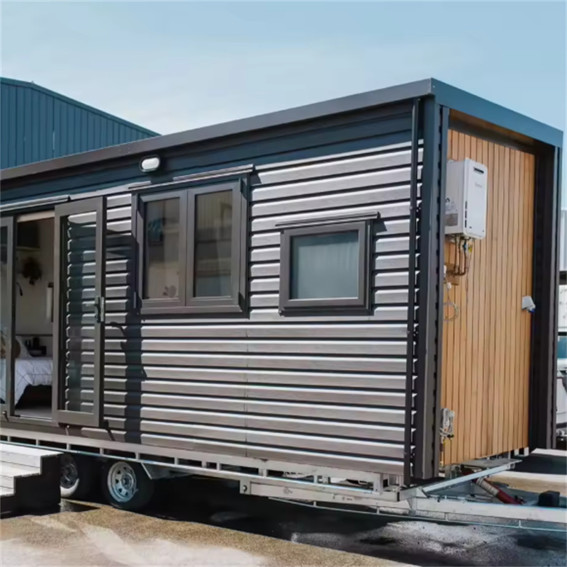 Tiny Home Luxury Mobile Container House Living Modular Prefabricated Container House Trailer-Mounted Container House