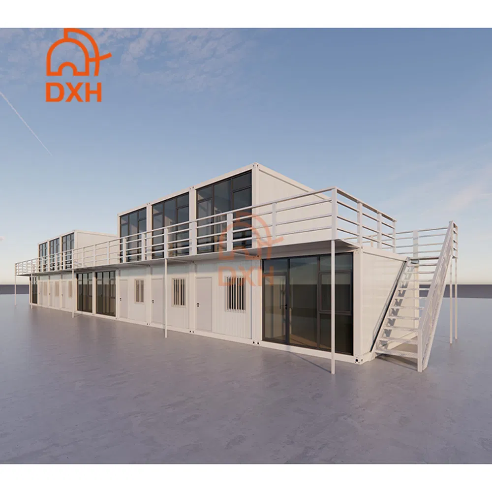 Dxh Mine Worker Dormitory Temporary Living Modular Custom House Camp Container Home