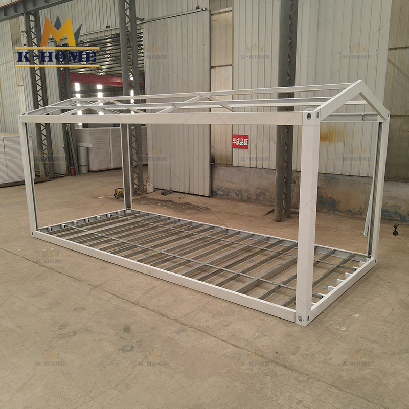 Modern Mobile Prefab Modular Gable Roof Living Container Tiny House Community