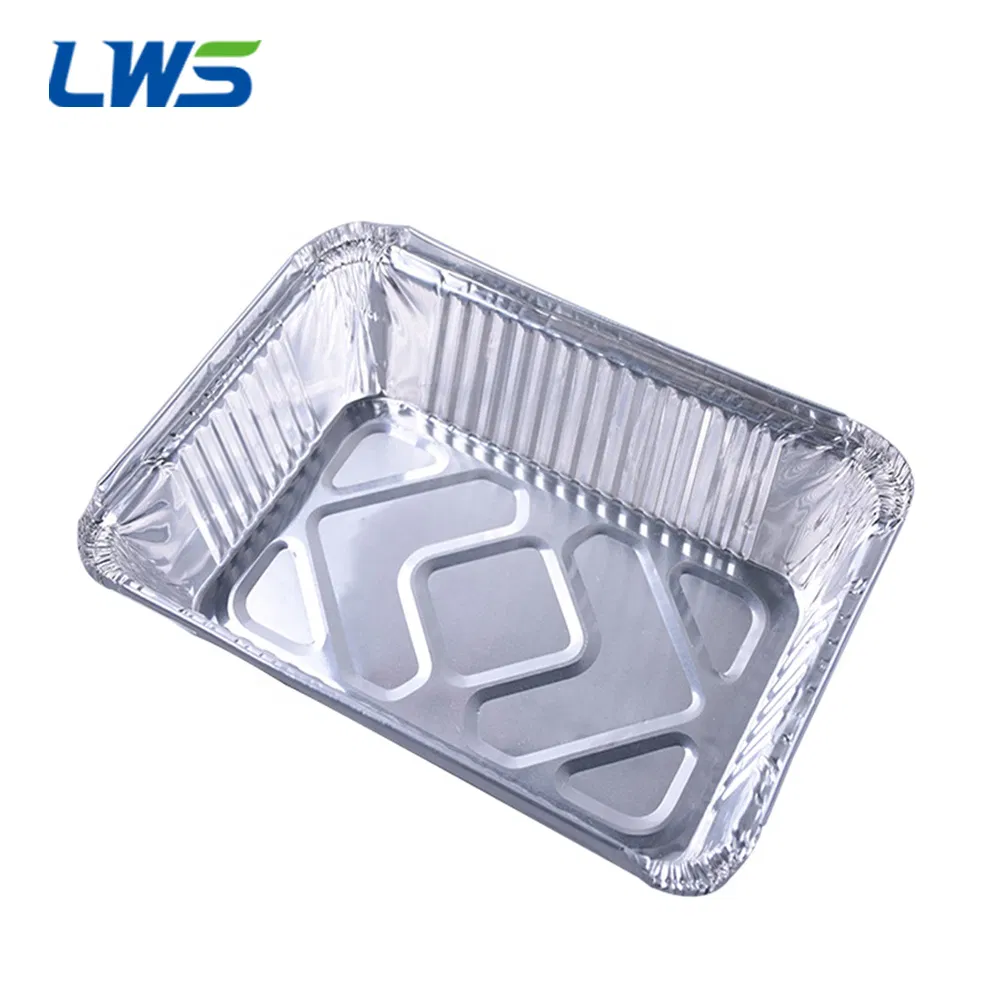 Small Takeaway Round Color Disposable Aluminum Foil Food Baking Container with Cover