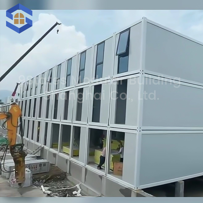 Battlefield Medical Container Shelter Hospital Resettlement House Emergency Residential Container House