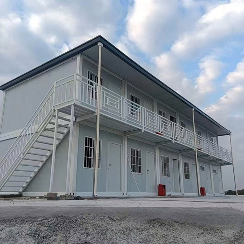 Temporary Container House Accommodation with Toilets for Disaster Relief or Large Events