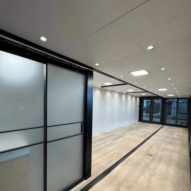 Container Shop Installation