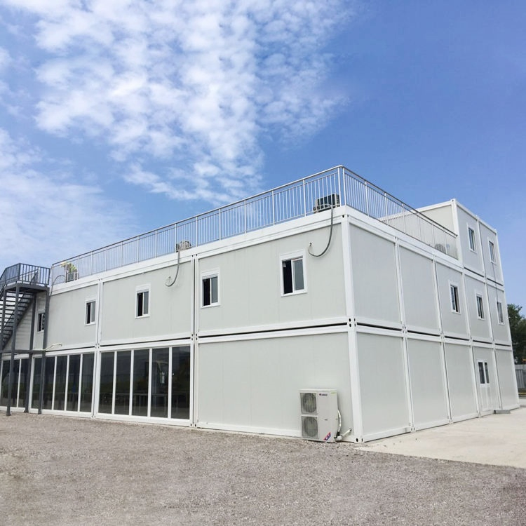 Zontop Storage 20FT Low Cost Prefabricated Home Office Shipping Portable Luxury Living Modern Modular Flat Pack Manufactured Shipping Prefab Container House