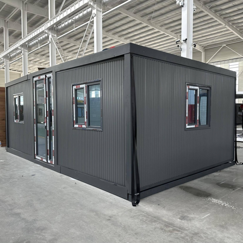 High Strength 10FT Expandable Container House Unit for Military Use with Secure Design