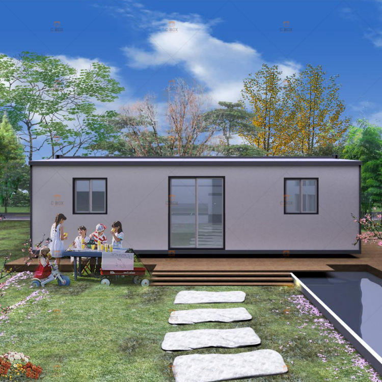 Manufacturer Low Cost Price Prefabricated Container Home 3 4 Expandable 2 Bedroom Expandable Double Wing Prefab House