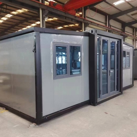 off-Grid Expandable Prefabricated Container Capsule House - Solar Powered Tiny House