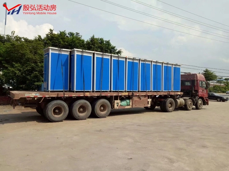 Low Cost Mobile Public Toilet Wholesale Portable Chemical Shower Toilet Plastic Outdoor Toilet for Park