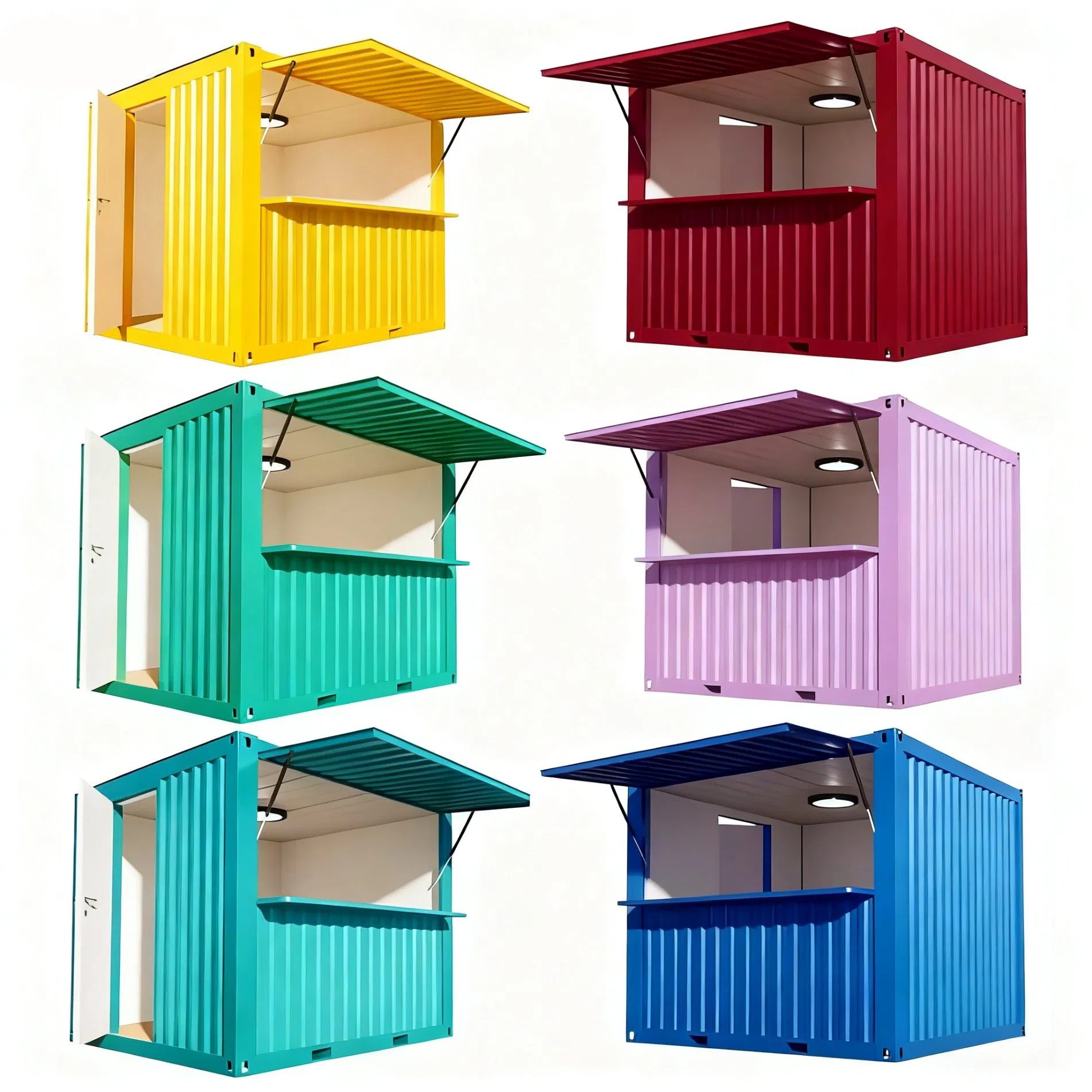 Hotselling 10FT Pop up Container Bar and Coffee Shop Modular Movable Convenience Store for Sale Mobile Shop