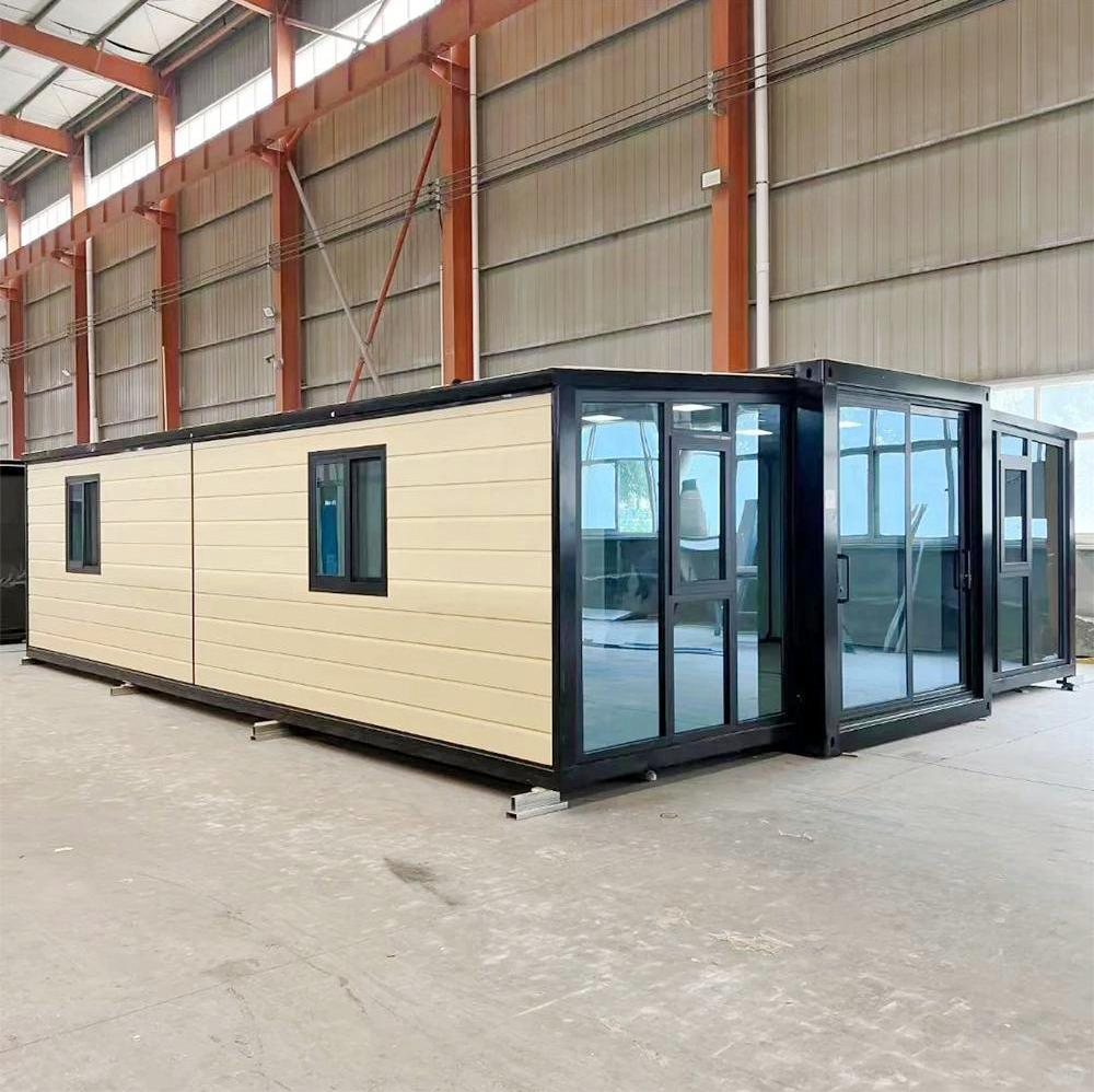 20FT 40FT Luxury Modular Prefabricated Double Wing Expandable Container House
