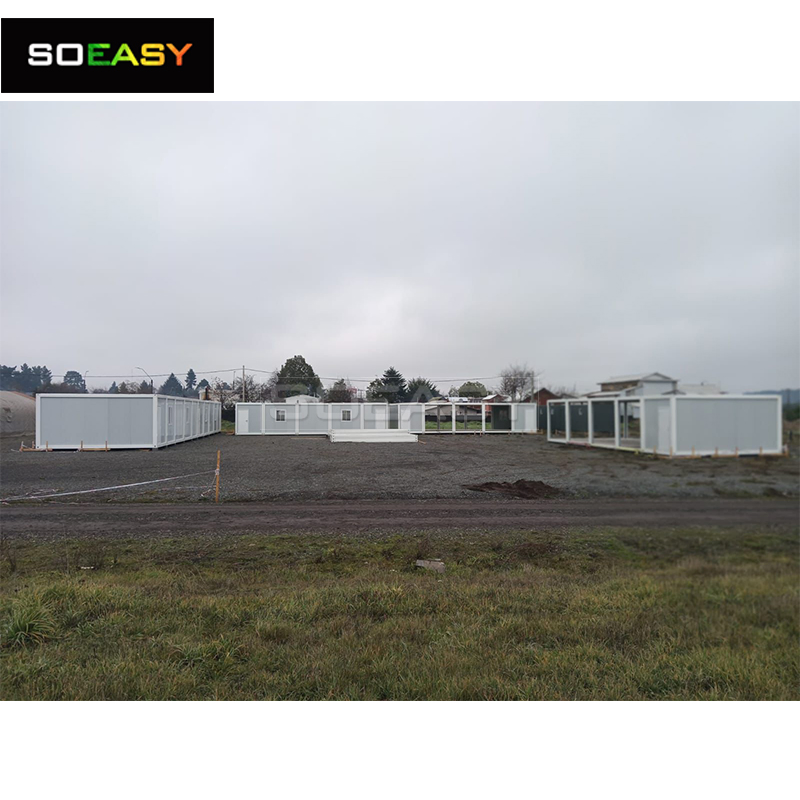 China Manufacturer Cheapest Modular Labor Oil &amp; Gas Camp Flat Pack Dormitory Portable Detachable Container House Indonesia Mining Camp