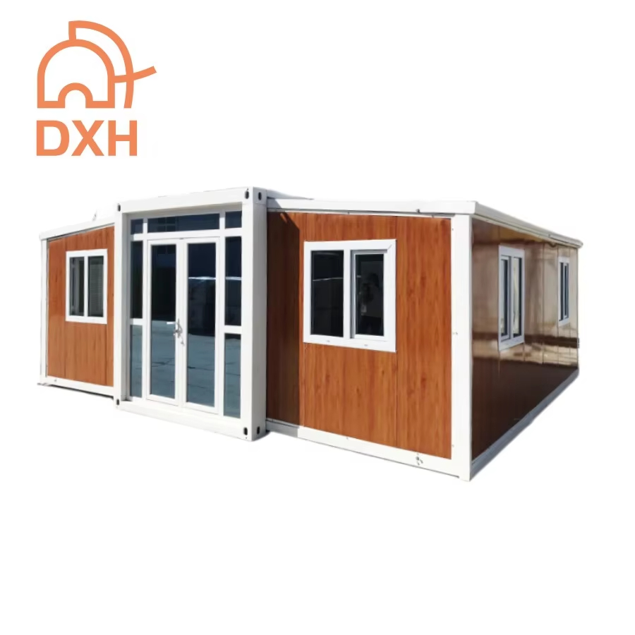 20FT 30FT 40FT Luxury Beach Villa Hotel Classroom Restaurant Folding Prefabricated Hotel Office Mobile Modular Tiny Living Prefab Expandable Container House