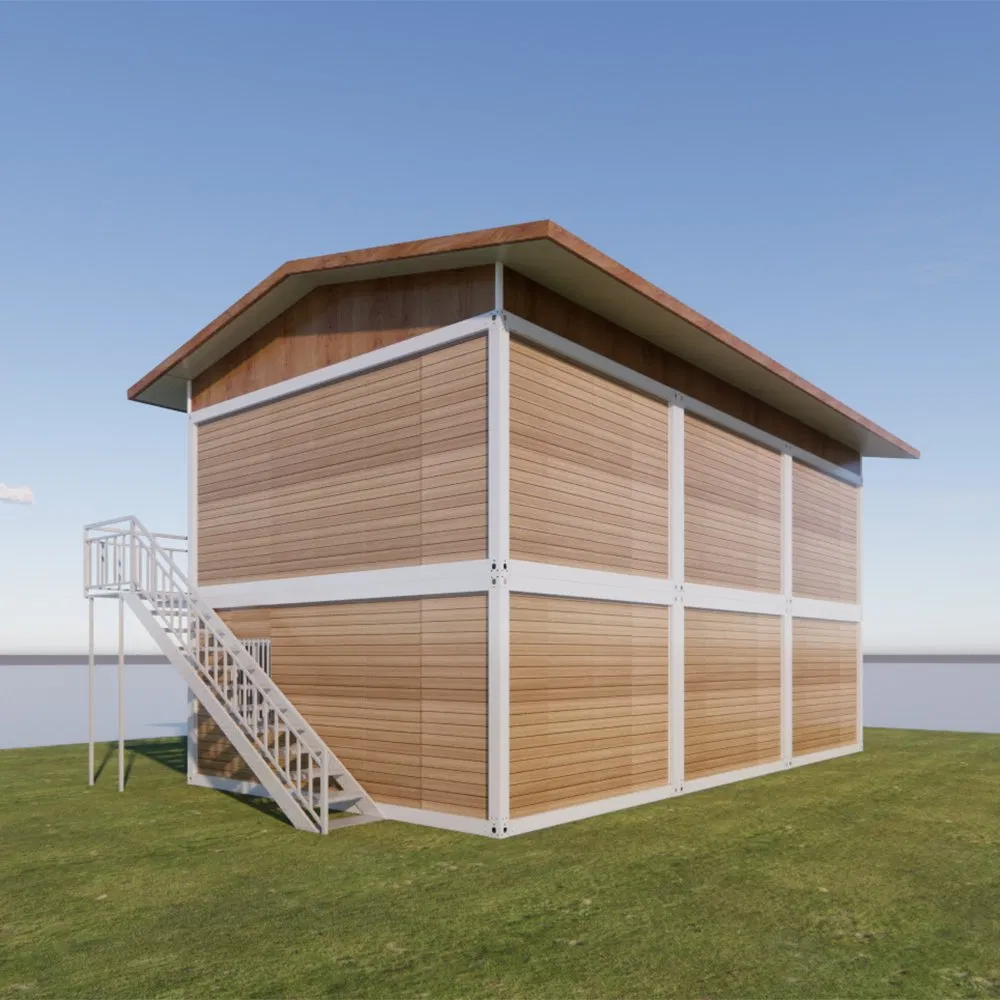 Recycling Prefab Container House for Commercial Shop