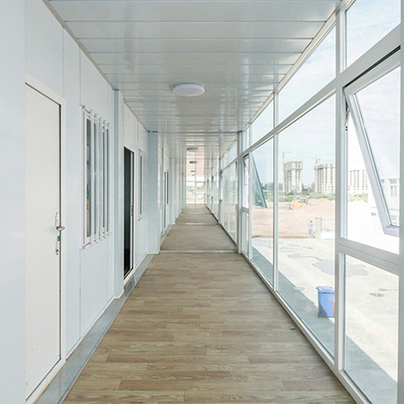 Contemporary 2 Storey Luxury Container House Luxury Flatpack Modular Container Houses with Solar off-Grid