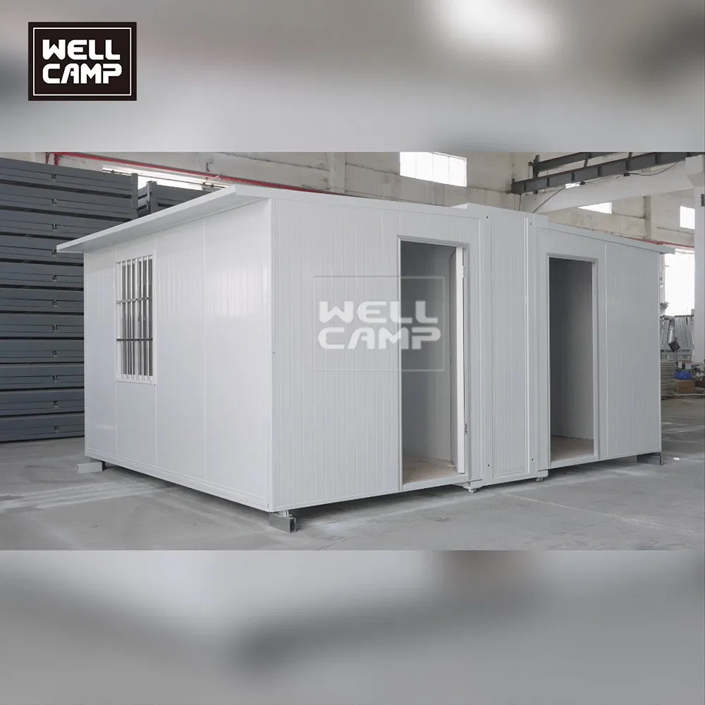 Mining/Plantation/Border/Construction/Refugee/Disaster Relief Camp Expandable Tiny House Mega 20sqm Middle East Foldable Container Home Gaza China Suppiler